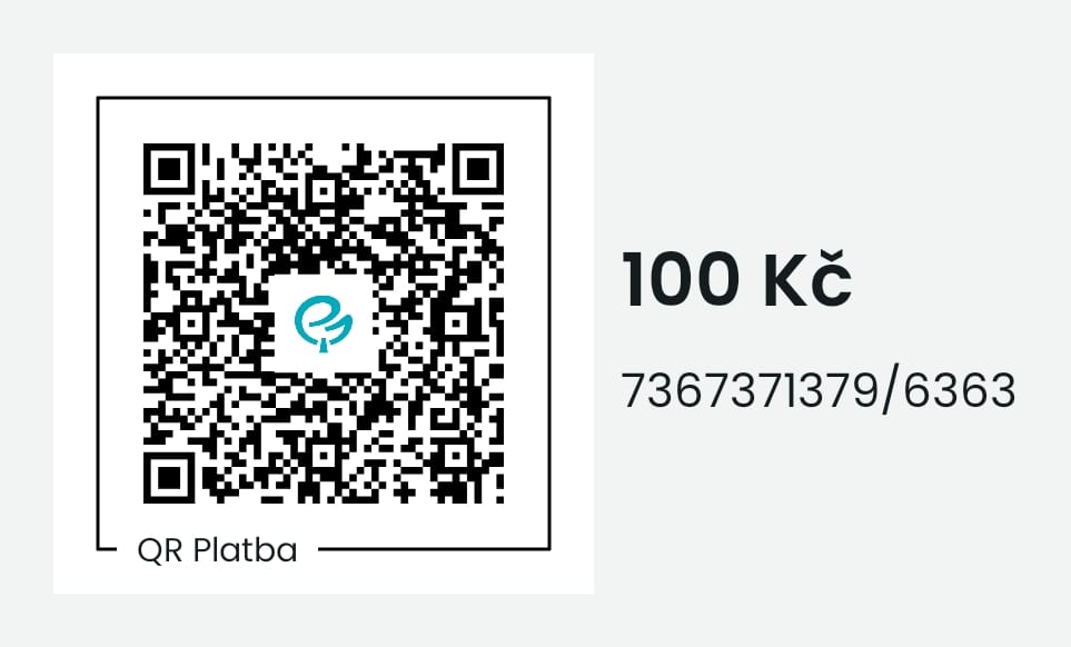 QR kód pro platbu